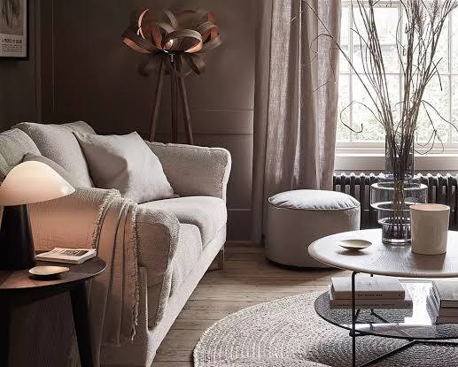 Bright modern living room